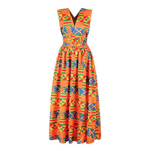 Fashion Elastic Maxi Dress 2019 News Long Robe African Dresses for Women Bazin Riche Clothes Vestidos Dashiki Party Vacation