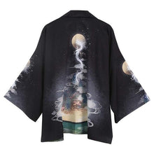 Load image into Gallery viewer, Traditional Japanese Kimonos Cardigan Men Women Sunscreen Thin Loose Summer Japanese Kimono Yukata Asian Clothes New