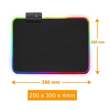 Load image into Gallery viewer, Gaming Mouse Pad RGB Mouse Pad Gamer Computer Mousepad RGB Backlit Mause Pad Large Mousepad XXL For Desk Keyboard LED Mice Mat