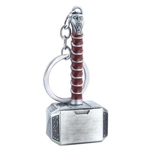 Marvel Avengers Thor Axe Hammer Keychain Stormbreaker Thanos Venom Spider-men Multiple Choice Gift For Fans Keyring Jewelry