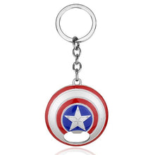 Load image into Gallery viewer, Marvel Avengers Thor Axe Hammer Keychain Stormbreaker Thanos Venom Spider-men Multiple Choice Gift For Fans Keyring Jewelry