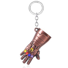 Load image into Gallery viewer, Marvel Avengers Thor Axe Hammer Keychain Stormbreaker Thanos Venom Spider-men Multiple Choice Gift For Fans Keyring Jewelry