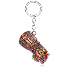 Load image into Gallery viewer, Marvel Avengers Thor Axe Hammer Keychain Stormbreaker Thanos Venom Spider-men Multiple Choice Gift For Fans Keyring Jewelry