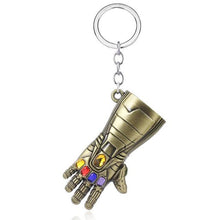 Load image into Gallery viewer, Marvel Avengers Thor Axe Hammer Keychain Stormbreaker Thanos Venom Spider-men Multiple Choice Gift For Fans Keyring Jewelry