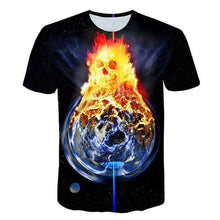 Load image into Gallery viewer, funny t shirts Summer 2019 men&#39;s clothing brand o-neck clock jacket beer short-sleeved 3d t shirt digital printing T-shirt large