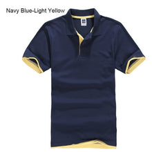 Load image into Gallery viewer, URSPORTTECH Men&#39;s Polo Shirt For Men Desiger Polos Men Cotton Short Sleeve shirt Clothes jerseys golftennis Plus Size XS- XXXL