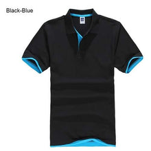 Load image into Gallery viewer, URSPORTTECH Men&#39;s Polo Shirt For Men Desiger Polos Men Cotton Short Sleeve shirt Clothes jerseys golftennis Plus Size XS- XXXL