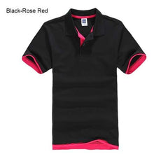 Load image into Gallery viewer, URSPORTTECH Men&#39;s Polo Shirt For Men Desiger Polos Men Cotton Short Sleeve shirt Clothes jerseys golftennis Plus Size XS- XXXL