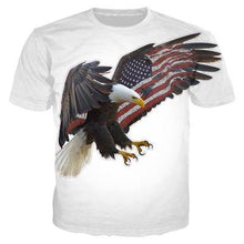 Load image into Gallery viewer, ONSEME Funny Beer Time Letters T Shirts Tee Religion Buddha Print Tshirts Men/Women Cool USA Flag Eagle 3D T Shirt Tees Dropship