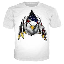 Load image into Gallery viewer, ONSEME Funny Beer Time Letters T Shirts Tee Religion Buddha Print Tshirts Men/Women Cool USA Flag Eagle 3D T Shirt Tees Dropship