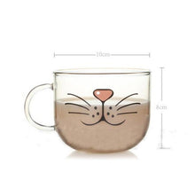 Load image into Gallery viewer, 80/250/350/450ml Heat-resistant Double Wall Glass Cup Beer Coffee Cups Handmade Healthy Drink Mug Tea Mugs Transparent Drinkware