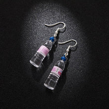 Load image into Gallery viewer, Personalized mineral water bottles earring beer bottles cute simple and elegant earring two style 4 colors fashion ear