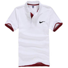 Load image into Gallery viewer, New men&#39;s polo shirts high-quality cotton short-sleeved shirts breathable solid polo shirts summer casual business men&#39;s wear