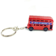 Load image into Gallery viewer, London Red&amp;Blue Bus Key organizer Mail Box Key Holder Key Pendant Keychain Souvenir Gifts For Men Key chain Key Ring keyring