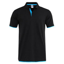 Load image into Gallery viewer, Mens Polo Shirt Brands Clothing 2019 Short Sleeve Summer Shirt Man Black Cotton Poloshirt Men Plus Size Polo Shirts