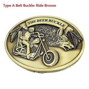 10.2x8cm Outdoor Metal Beer Head Belt Funny Bottle Buckle for Camping Picnic Wine Can Holder 2019 Outdoor Tableware Dropshipping