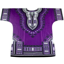 Load image into Gallery viewer, Dashiki fashion design African traditional printed 100% cotton Dashiki T-shirts for unisex Tribal Ethnic Succunct Hippie 2019