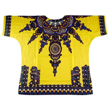 Load image into Gallery viewer, Dashiki fashion design African traditional printed 100% cotton Dashiki T-shirts for unisex Tribal Ethnic Succunct Hippie 2019