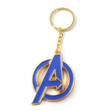 Load image into Gallery viewer, RJ Avengers 4 Mjolnir Infinity War Thor Stormbreaker Axe Keychains Loki Mask The Dark World Carol Danvers Car Keyring Jewelry