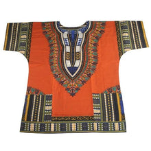 Load image into Gallery viewer, Dashiki fashion design African traditional printed 100% cotton Dashiki T-shirts for unisex Tribal Ethnic Succunct Hippie 2019