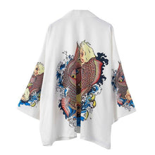 Load image into Gallery viewer, Traditional Japanese Kimonos Cardigan Men Women Sunscreen Thin Loose Summer Japanese Kimono Yukata Asian Clothes New