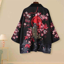 Load image into Gallery viewer, Traditional Japanese Kimonos Cardigan Men Women Sunscreen Thin Loose Summer Japanese Kimono Yukata Asian Clothes New